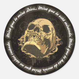 Adesivo Mira que te mira dios