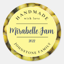 Mirabelle Jam Sticker Personalizável