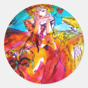 Adesivo MIRANDOLINA, rosa, amarelo fuchsia