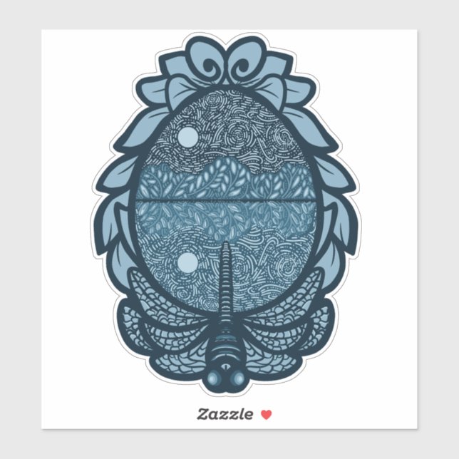 Adesivo Mirror Lake Sticker (Folha)