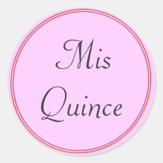 Adesivo Mis Quince cola rosa