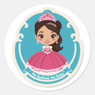 Adesivo Mis Quince, Mis Reglas!" (Quinceañera)