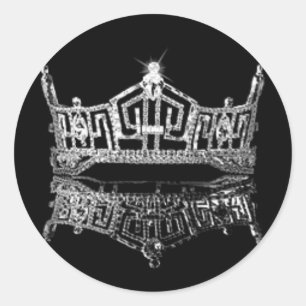 Adesivo Miss America Crown
