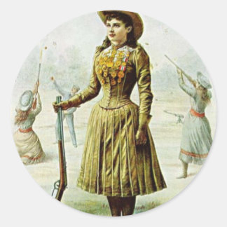 Adesivo Miss Annie Oakley