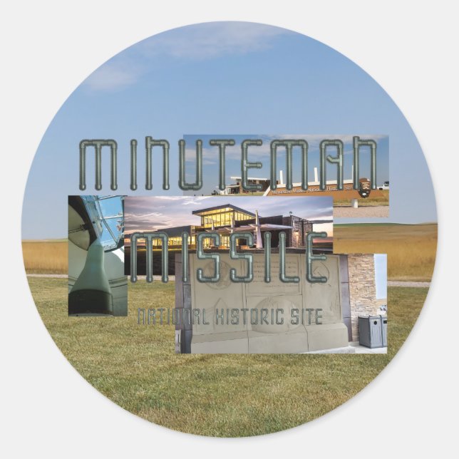 Adesivo Míssil ABH Minuteman (Frente)