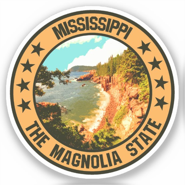 Adesivo Mississippi (Frente)