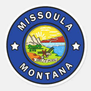 Adesivo Missoula Montana
