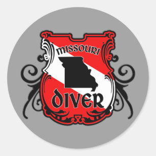 Adesivo Missouri Diver