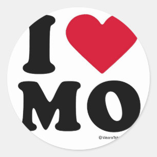 ADESIVO MISSOURI - "EU AMO O MO" "QUE EU AMO MISSOURI"
