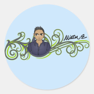 Adesivo "Mister E" Stickers
