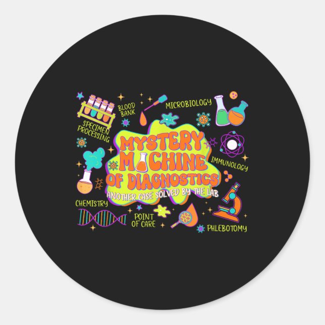 Adesivo Mistério De Diagnóstico Semana 2025 Med L (Frente)