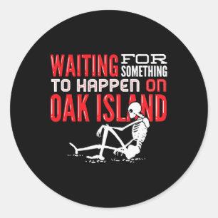 Adesivo Mistério de Oak Island Treasure Hunting Oak Island