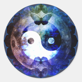 Adesivo Místico Yin Yang,