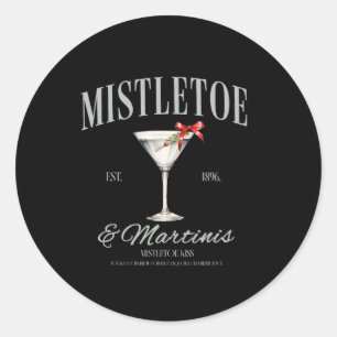 Adesivo Mistletoe Martinis Tail Christmas Espresso Mar