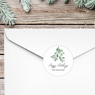 Adesivo Mistura de feriados felizes personalizados