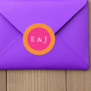 Adesivo Mistura e Casamento Minimalista de Elevação do Sol