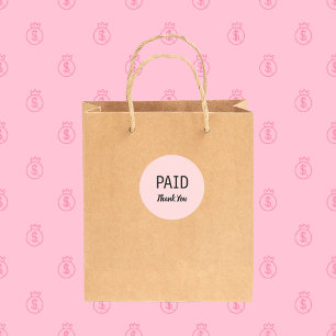 Adesivo Mistura Rosa Blush Mínimalista Rosa