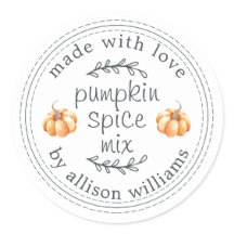 Mistura Simples de Tempero de Abóbora Caseira Rúst