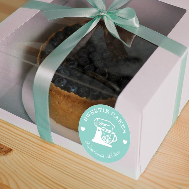 Adesivo Misturador de suportes de estilo simples, limpo e  (Criador carregado)