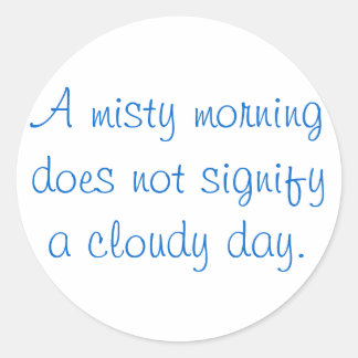 Adesivo Misty Morning.
