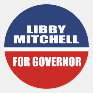 ADESIVO MITCHELL DE LIBBY PARA O GOVERNADOR