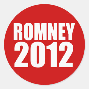 ADESIVO MITT ROMNEY 2012