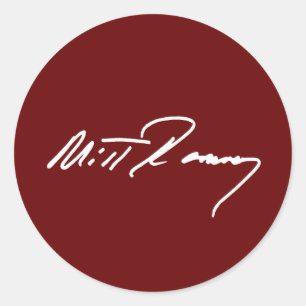 Adesivo MITT ROMNEY AUTOGRAPH WHITE.png