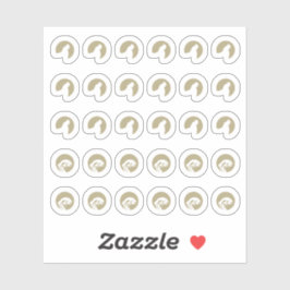 Adesivo Mix Fish Chicken Wedding Place Cards Meal Choice