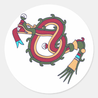 Adesivo Mixtec Serpent
