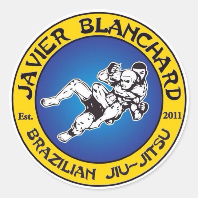 Adesivo mma jiu jitsu bjj (Frente)