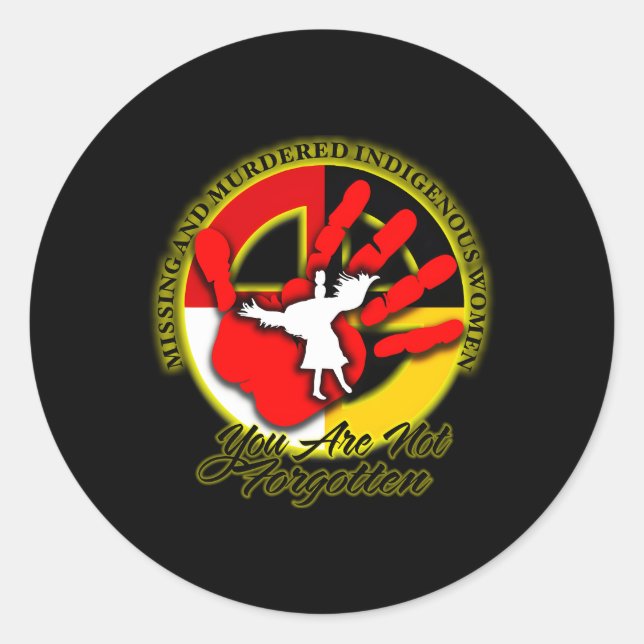 Adesivo Mmiw Ausente E Ed Indígenas S E (Frente)