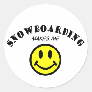 Adesivo MMS: Snowboarding