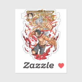 Adesivo Mnagá One Piece