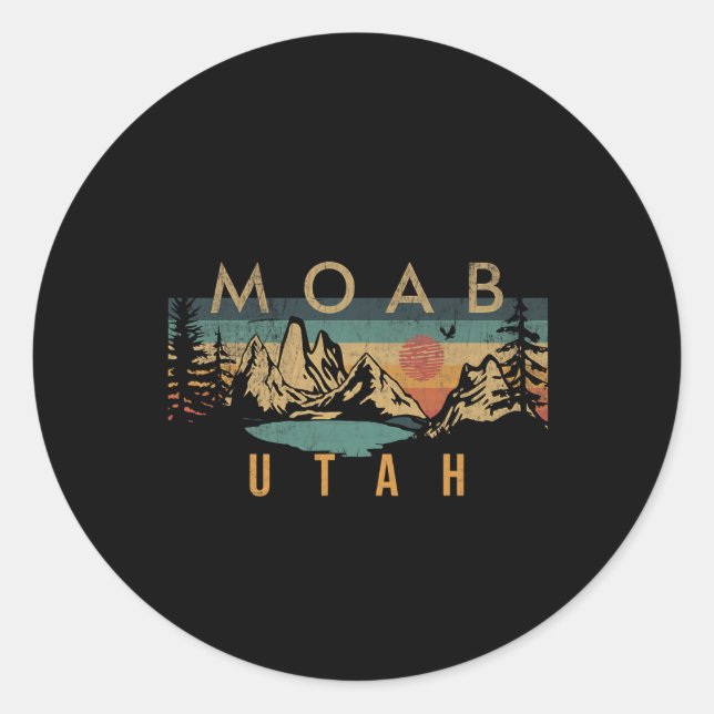Adesivo Moab Utah  (Frente)