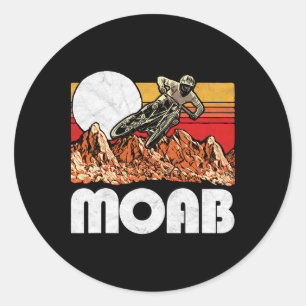 Adesivo Moab Utah Ciclismo de Montanha Vintage Retro Vibe