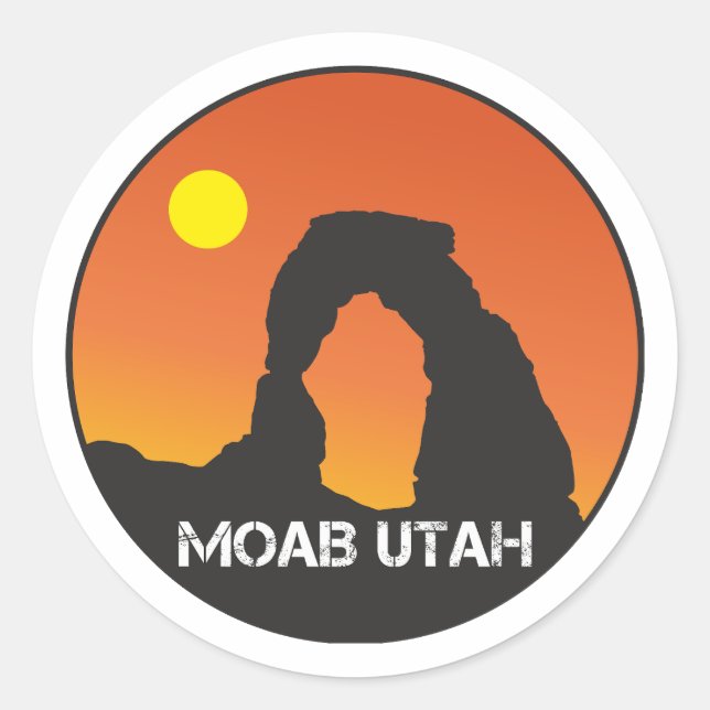Adesivo Moab Utah Sticker (Frente)