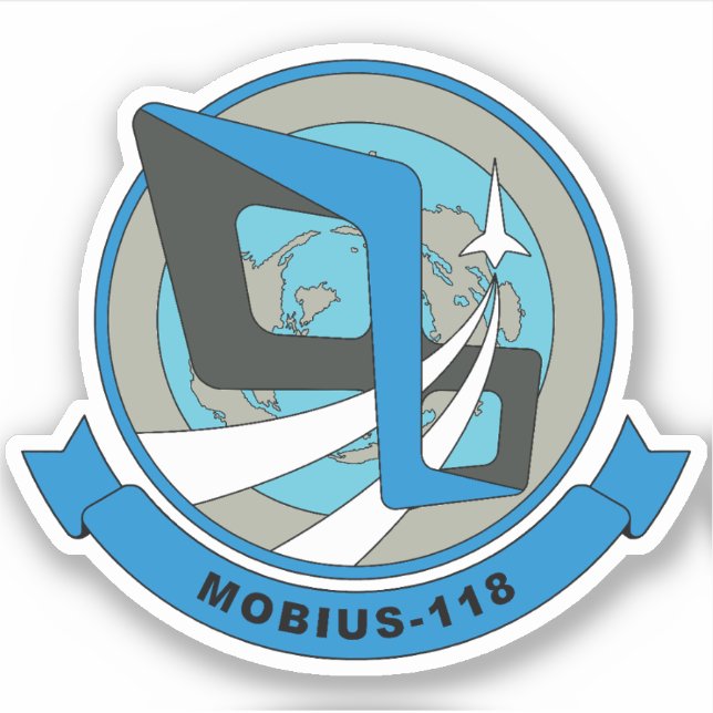 Adesivo Mobius Squadron Sticker (Frente)