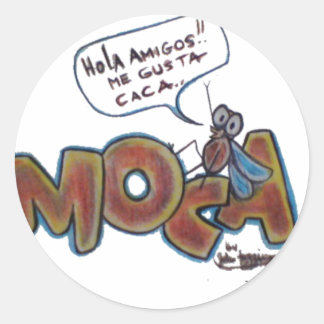 Adesivo Moca Caca