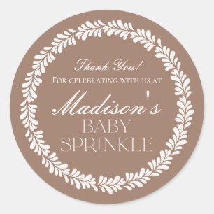 Adesivo Mocha Brown Talavera Espanhol Fiesta Baby Sprinkle