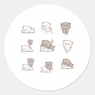 Adesivo Mochi Peach Cat Sticker Pack