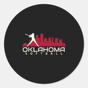 Adesivo mod cidade de softball Oklahoma