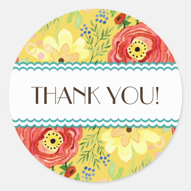 Adesivo Mod Modern Floral Ranunculus Folheto Rosa (Frente)