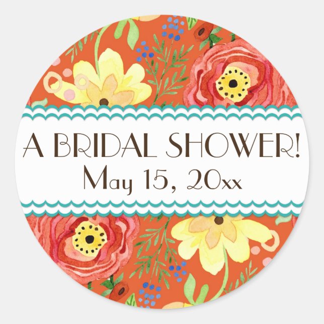 Adesivo Mod Modern Floral Ranunculus Folheto Rosa (Frente)