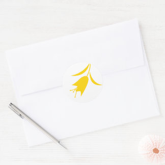 Adesivo MOD — selo branco do envelope do TULIP