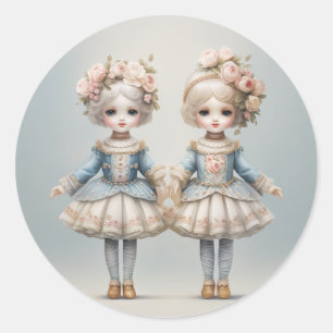 Adesivo Moda de Ballet Quebra-Nozes-Rosinhas