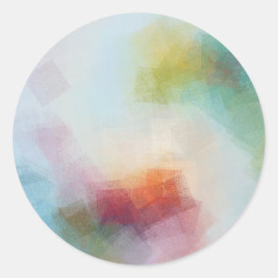 Adesivo Modelo Abstrato de Vazio de Arte Moderna Personali
