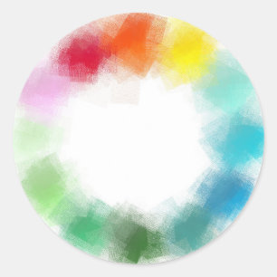 Adesivo Modelo Abstrato Moderno Colorido bonito