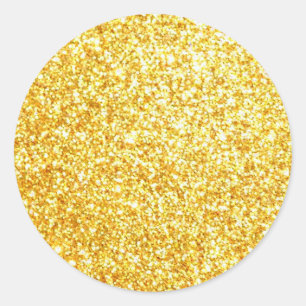 Adesivo Modelo Clássico Glamouroso Dourado Brilhante em Br