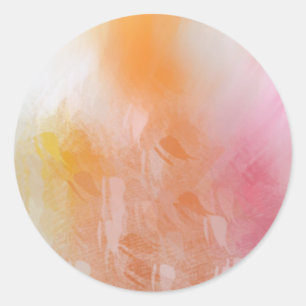 Adesivo Modelo Colorido Abstrato Rosa Vermelho Amarelo Azu