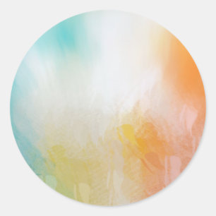 Adesivo Modelo Colorido Abstrato Vermelho Amarelo Laranja 